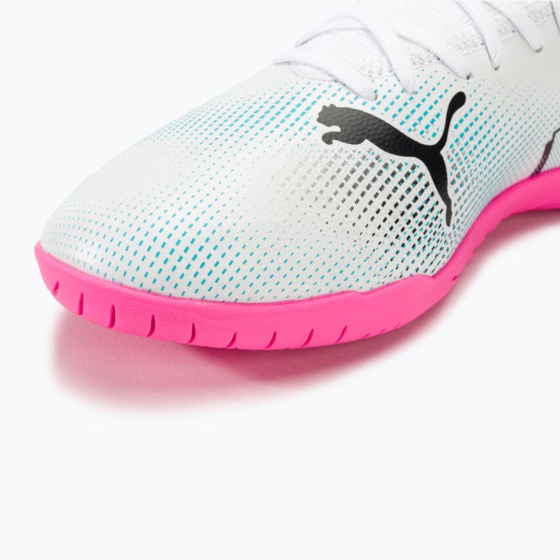 Focicipő PUMA Future 7 Play IT puma white/puma black/poison pink 7