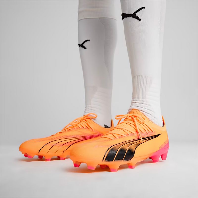 focicipő  PUMA Ultra Ultimate FG/AG sunset glow/puma black/sun stream 16