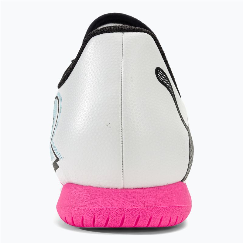 Gyerek focicipő PUMA Future 7 Play IT puma white/puma black/poison pink 6