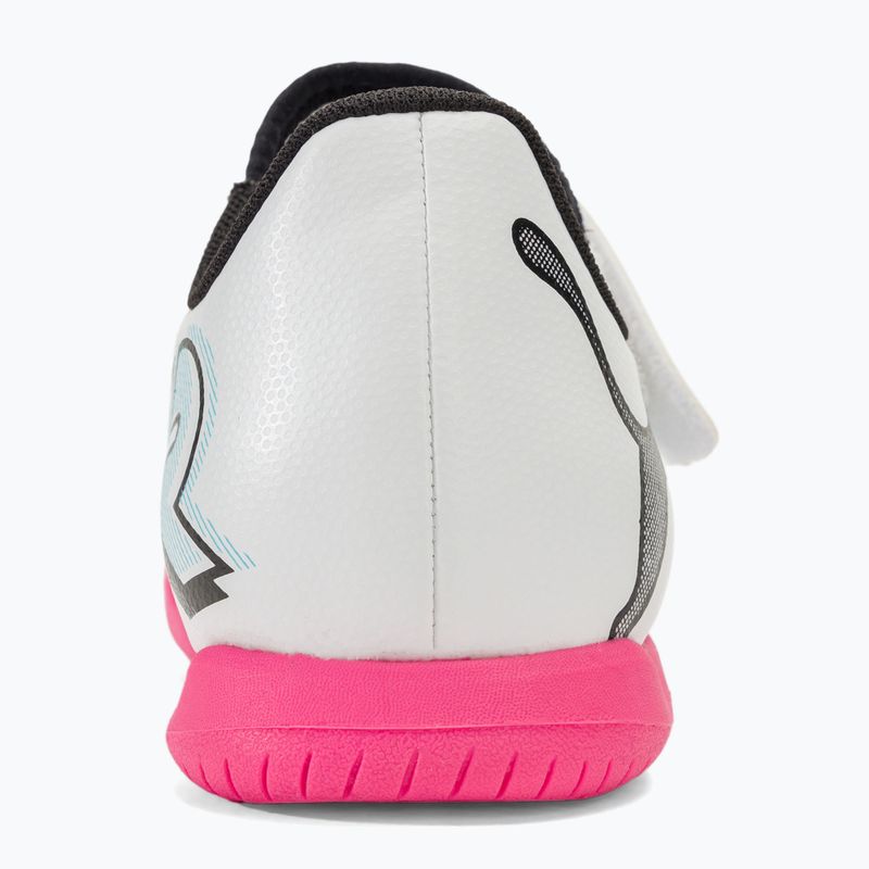 Gyerek focicipő PUMA Future 7 Play IT V puma white/puma black/poison pink 6