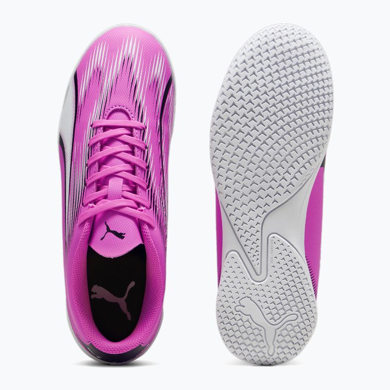 gyermek focicipő  PUMA Ultra Play TT Jr poison pink/puma white/puma black 11