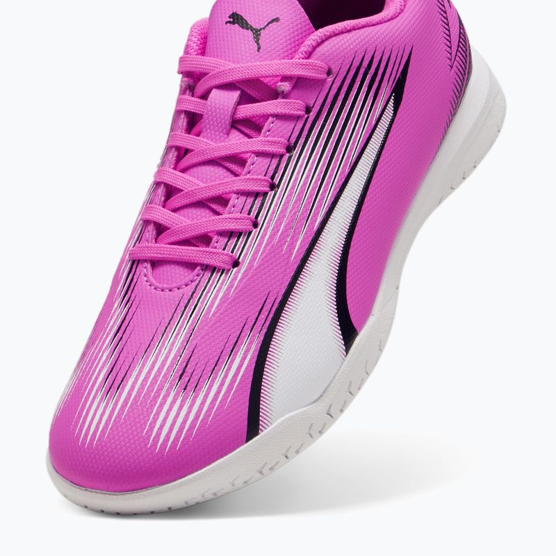 gyermek focicipő  PUMA Ultra Play TT Jr poison pink/puma white/puma black 12