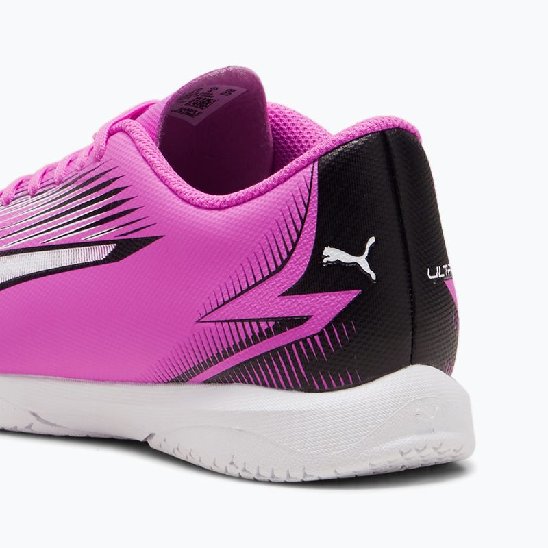 gyermek focicipő  PUMA Ultra Play TT Jr poison pink/puma white/puma black 13