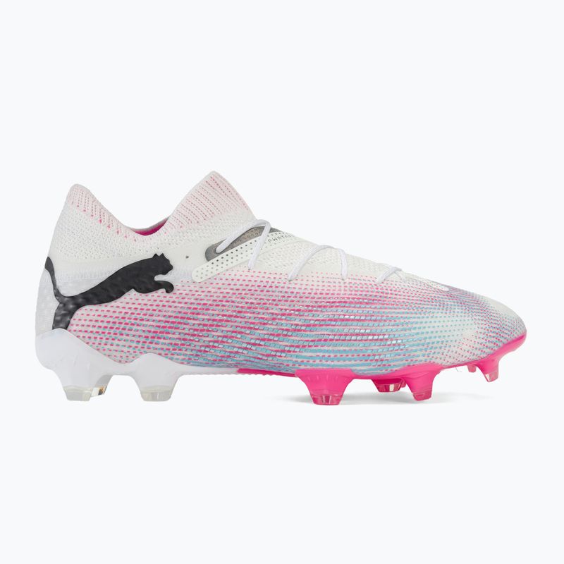 Focicipő PUMA Future 7 Ultimate FG/AG puma white/puma black/poison pink 2