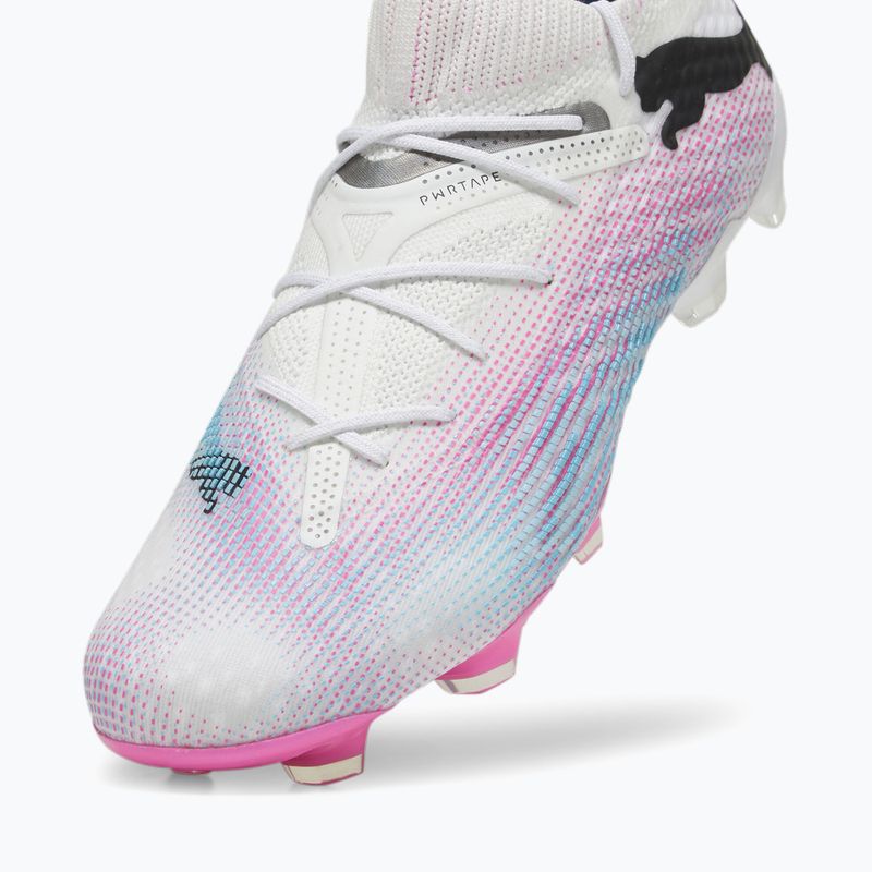 Focicipő PUMA Future 7 Ultimate FG/AG puma white/puma black/poison pink 9