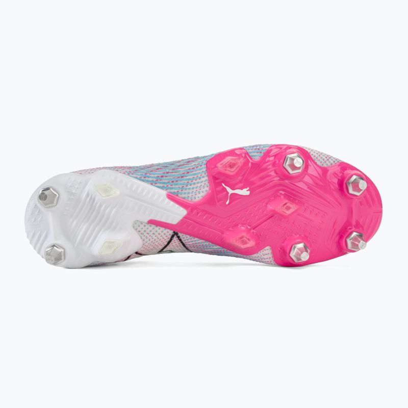 Focicipő PUMA Future 7 Ultimate MxSG puma white/puma black/poison pink 4