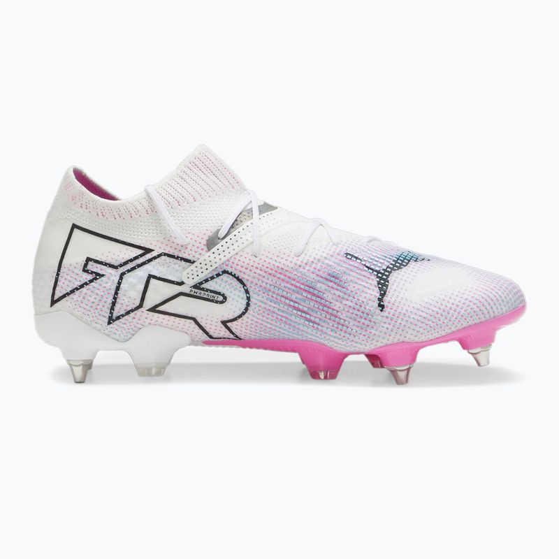 Focicipő PUMA Future 7 Ultimate MxSG puma white/puma black/poison pink 9