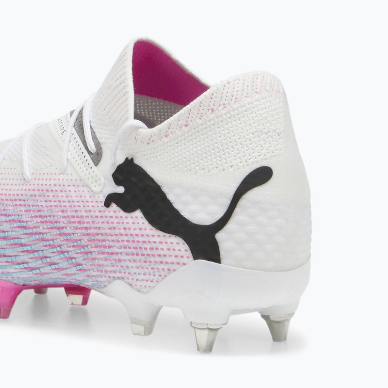 Focicipő PUMA Future 7 Ultimate MxSG puma white/puma black/poison pink 13