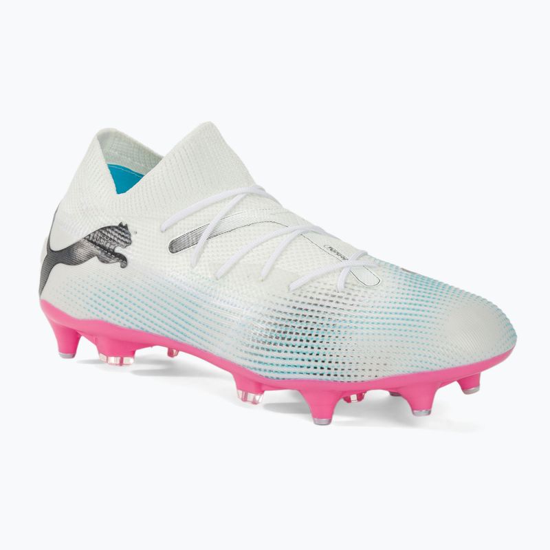Focicipő PUMA Future 7 Match MxSG puma white/puma black/poison pink