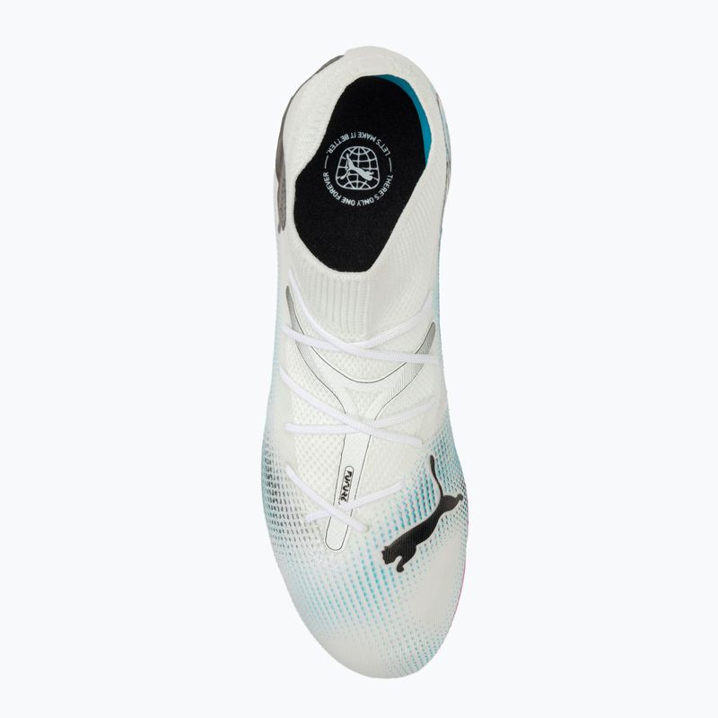 Focicipő PUMA Future 7 Match MxSG puma white/puma black/poison pink 5