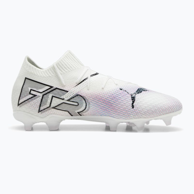Gyerek focicipő PUMA Future 7 Pro FG/AG Jr puma white/puma black/poison pink 9