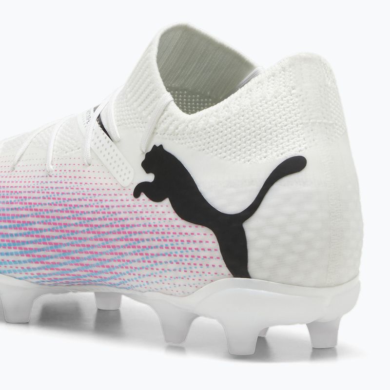 Gyerek focicipő PUMA Future 7 Pro FG/AG Jr puma white/puma black/poison pink 13