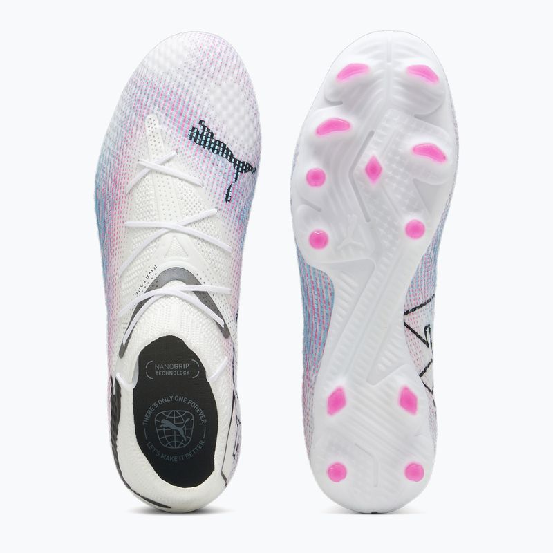 Focicipő PUMA Future 7 Pro+ FG/AG puma white/puma black/poison pink 11