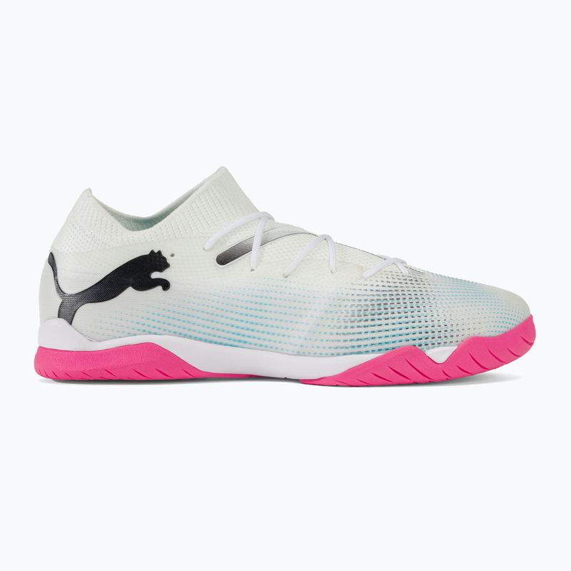 Focicipő PUMA Future 7 Match IT puma white/puma black/poison pink 2