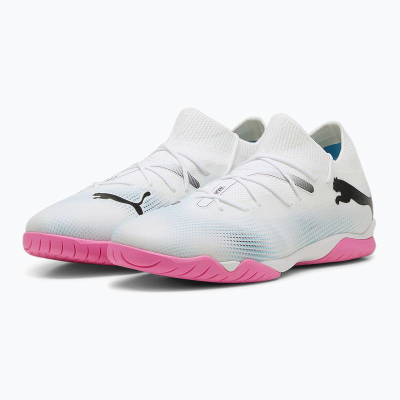 Focicipő PUMA Future 7 Match IT puma white/puma black/poison pink 10