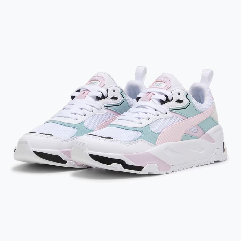 PUMA Trinity férfi cipő puma fehér/whisp of pink/turquoise surf 3
