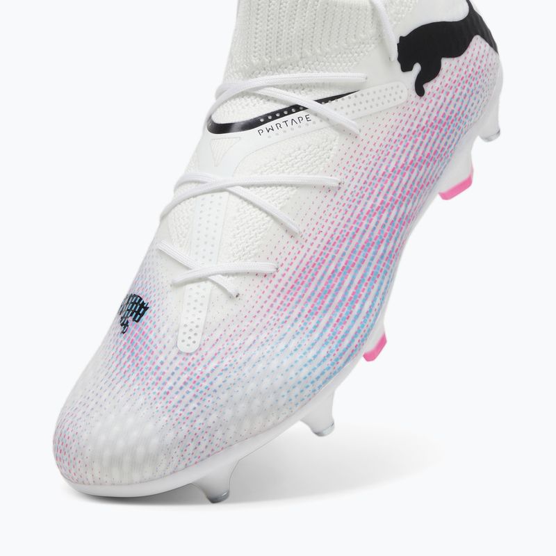 Focicipő PUMA Future 7 Pro MxSG puma white/puma black/poison pink 12