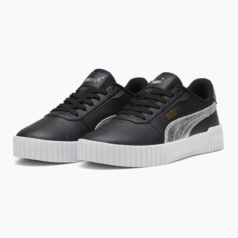 PUMA Carina 2.0 Metallic Shine női cipő puma fekete/puma ezüst/puma arany 8