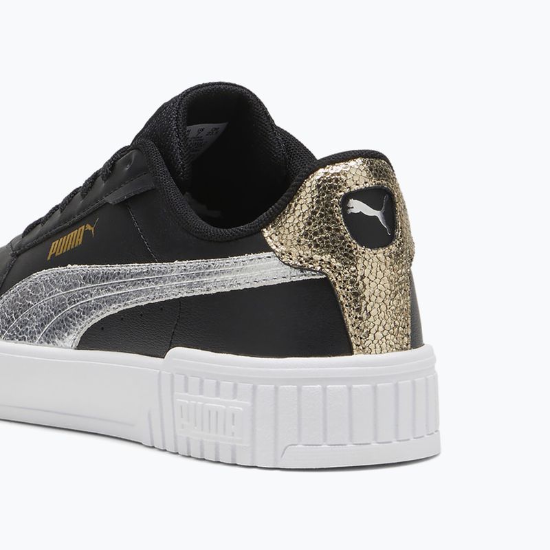 PUMA Carina 2.0 Metallic Shine női cipő puma fekete/puma ezüst/puma arany 12