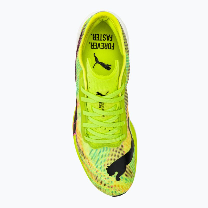 Férfi futócipő PUMA Deviate Nitro Elite 2 Psychedelic Rush green 5