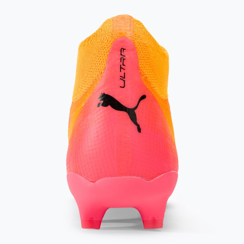 gyermek focicipő  PUMA Ultra Pro FG/AG Jr sunset glow/puma black/sun stream 6