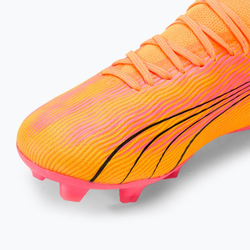 gyermek focicipő  PUMA Ultra Pro FG/AG Jr sunset glow/puma black/sun stream 7