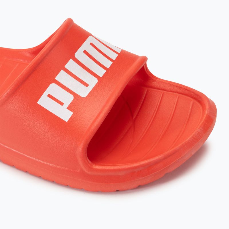 PUMA Divecat v2 Lite aktív piros/puma fehér flip-flopok 7