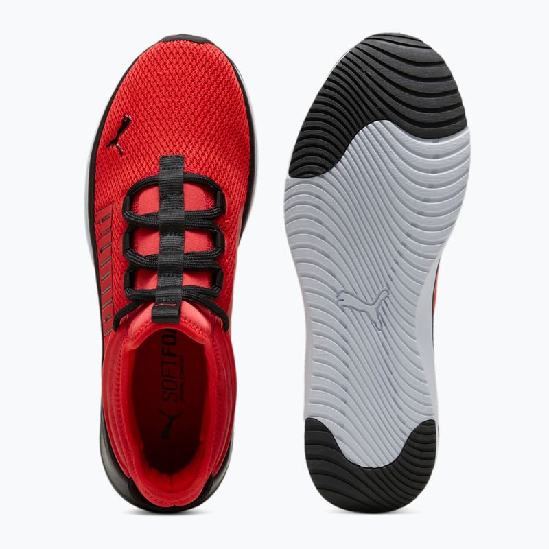 Férfi futócipő PUMA Softride Astro Slip for all time red/puma black/silver mist 11