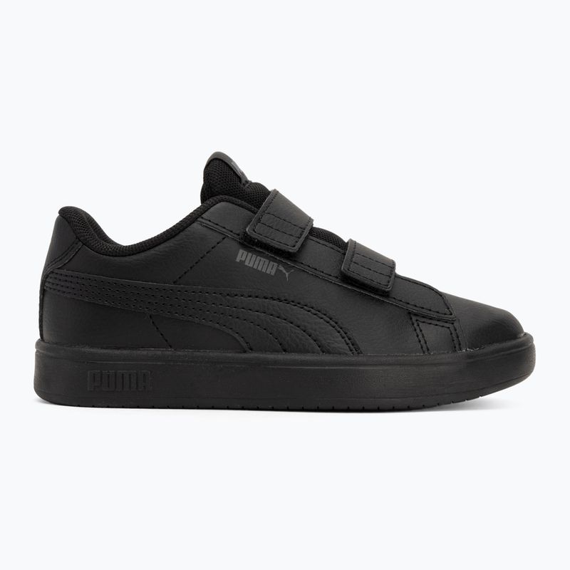 PUMA Rickie Classic V PS gyermek cipő puma fekete/hűvös sötétszürke 2