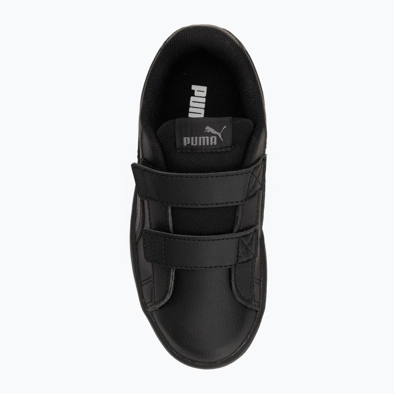 PUMA Rickie Classic V PS gyermek cipő puma fekete/hűvös sötétszürke 5