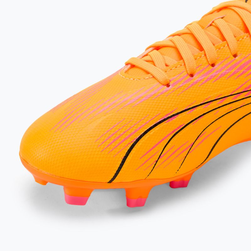 gyermek focicipő  PUMA Ultra Play FG/AG Jr sunset glow/puma black/sun stream 7