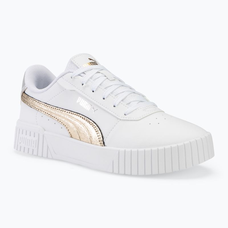 Női cipő PUMA Carina 2.0 Metallic Shine puma fehér/puma arany/puma ezüst