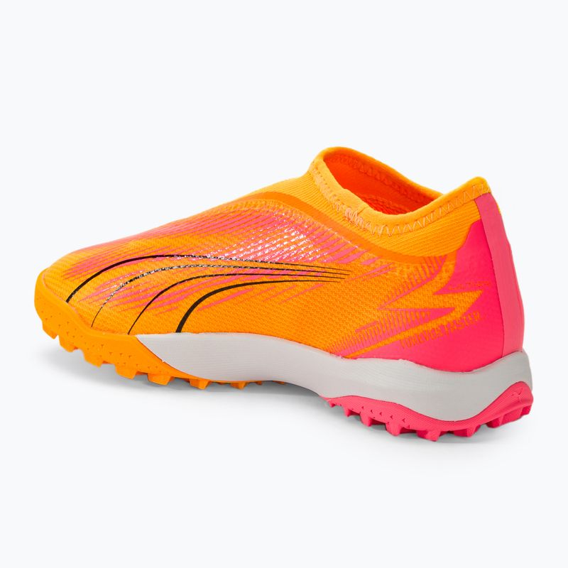 gyermek focicipő  PUMA Ultra Match LL TT + Mid Jr sunset glow/puma black/sun stream 3