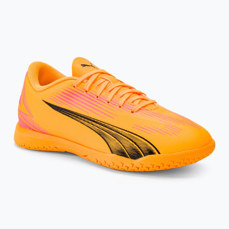 gyermek focicipő  PUMA Ultra Play TT Jr sunset glow/puma black/sun stream