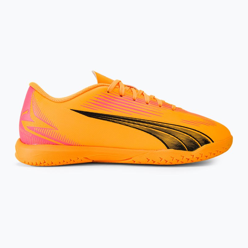 gyermek focicipő  PUMA Ultra Play TT Jr sunset glow/puma black/sun stream 2