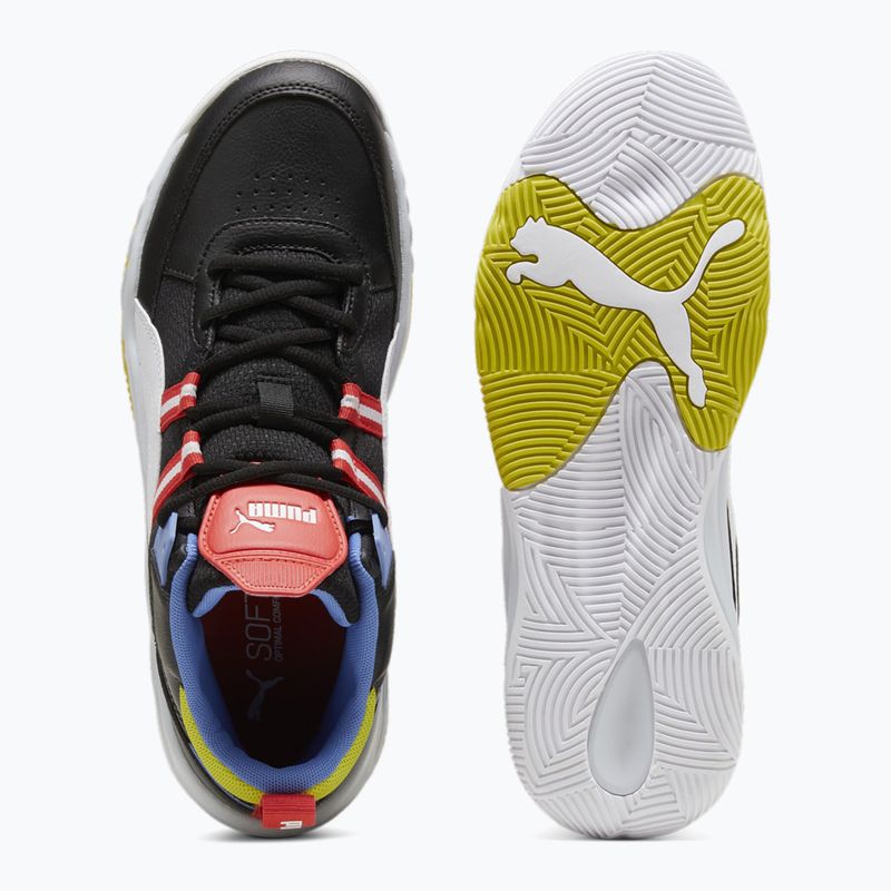 PUMA Rebound Future NextGen puma fekete/dewdrop/lime csillogó cipők 11