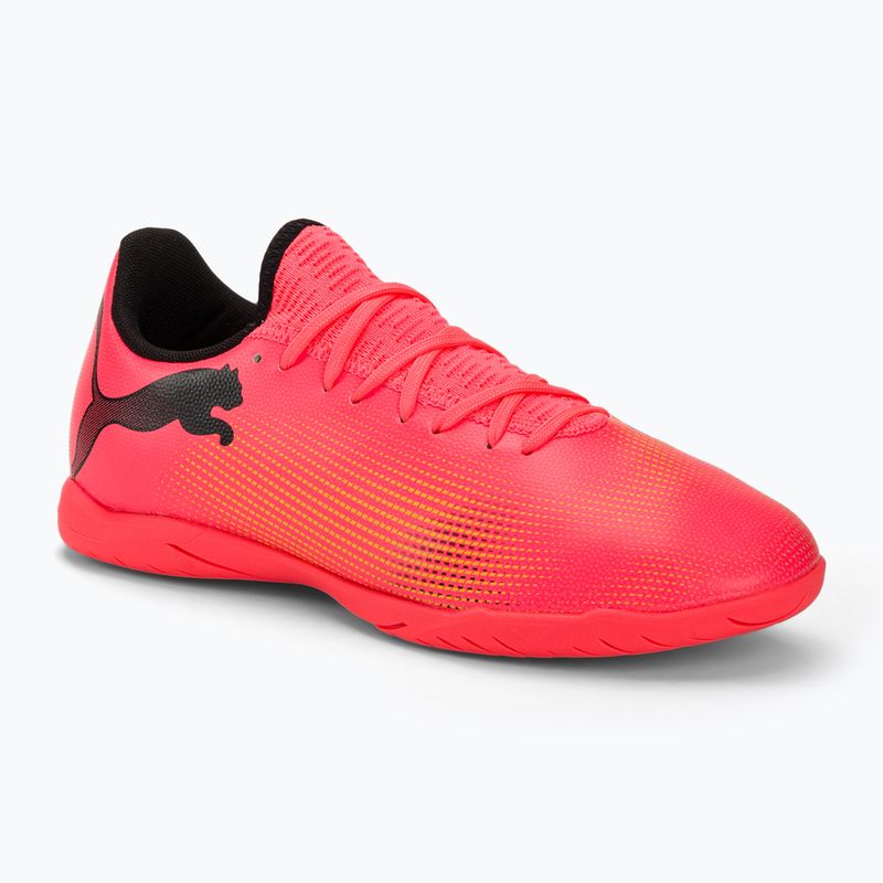 focicipő  PUMA Future 7 Play IT sunset glow/puma black/sun stream