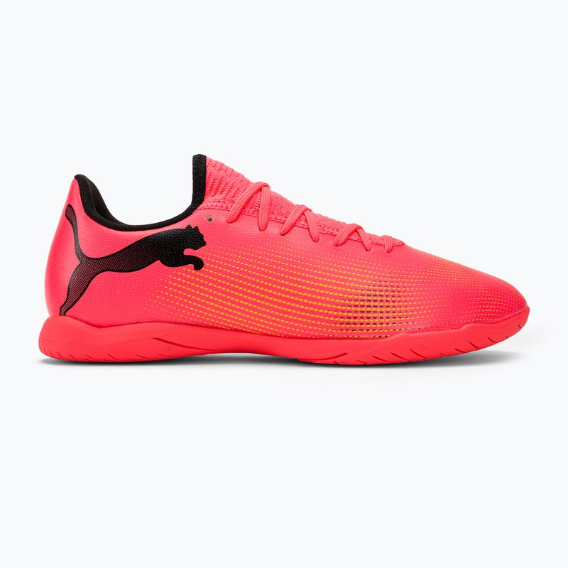 focicipő  PUMA Future 7 Play IT sunset glow/puma black/sun stream 2