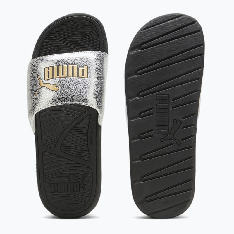 PUMA Cool Cat 2.0 Metallic Shine flip-flopok puma ezüst/puma arany/puma fekete 12