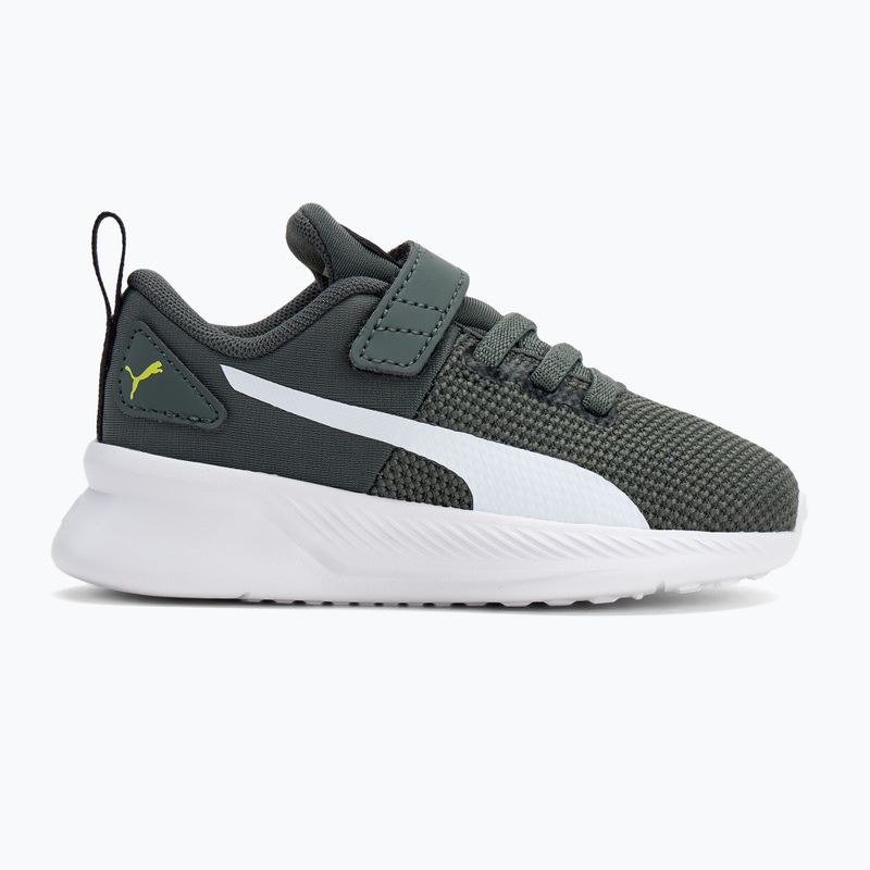 PUMA Flyer Runner V Inf gyermekcipő ásványi szürke/puma fehér/puma fekete 2