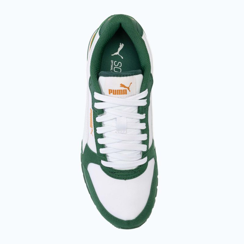 PUMA ST Runner v3 NL vine/puma white/ginger tea gyermekcipő 5