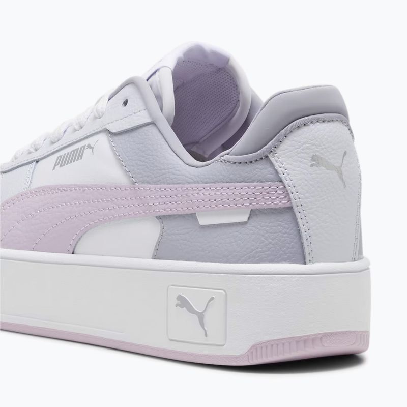 PUMA Carina Street női cipő puma fehér/grape mist/puma silver 6