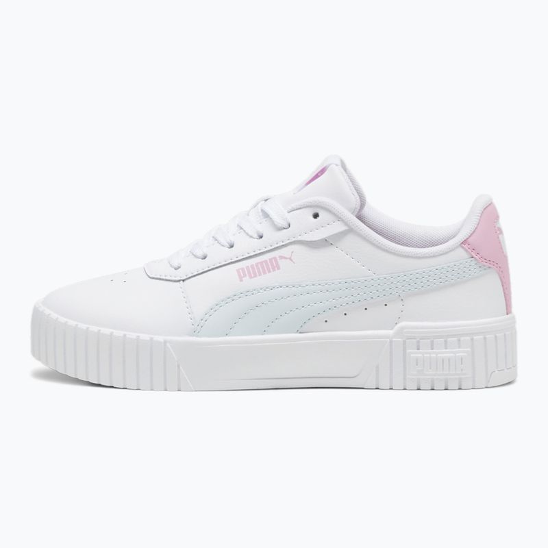 PUMA Carina 2.0 gyermek cipő puma fehér/harmatcsepp/rózsaszín lila 9
