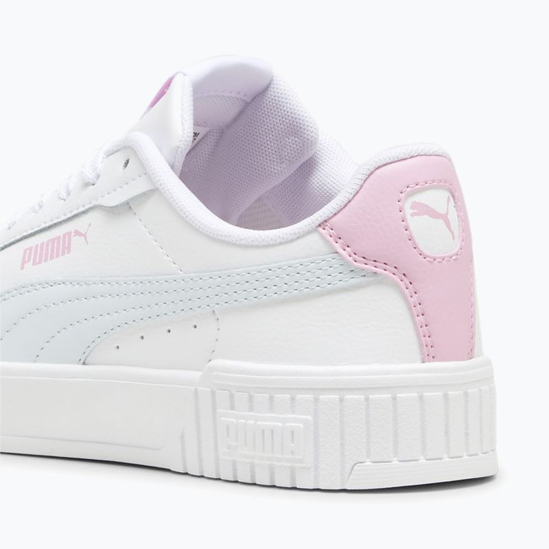 PUMA Carina 2.0 gyermek cipő puma fehér/harmatcsepp/rózsaszín lila 13