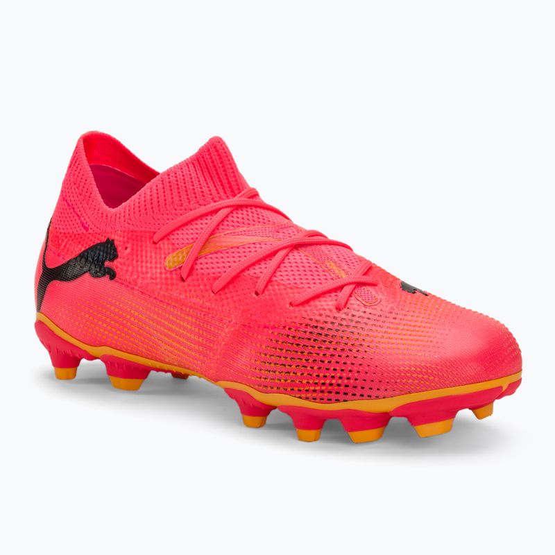 gyermek focicipő  PUMA Future 7 Match FG/AG Jr  sunset glow/puma black/sun stream