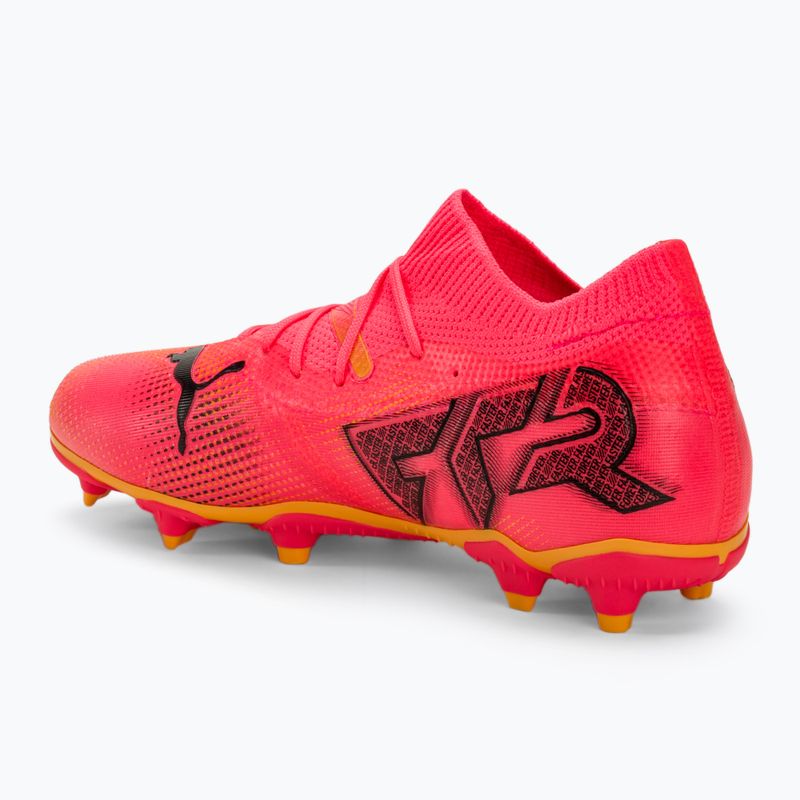 gyermek focicipő  PUMA Future 7 Match FG/AG Jr  sunset glow/puma black/sun stream 3