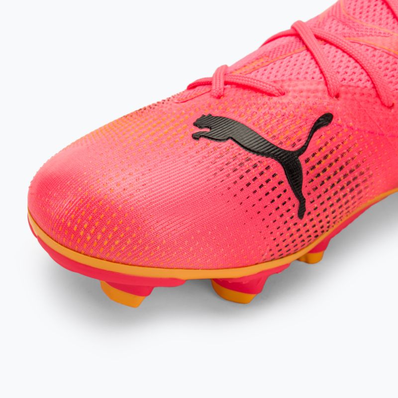 gyermek focicipő  PUMA Future 7 Match FG/AG Jr  sunset glow/puma black/sun stream 7