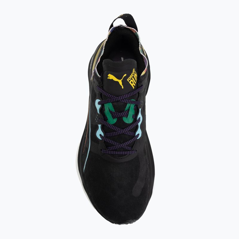 Női futócipők Puma ForeverRun Nitro Love Marathon black/green/blue/orange/yellow/white 5