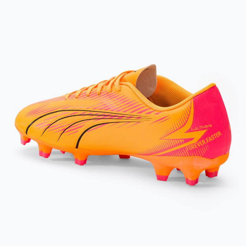 focicipő  PUMA Ultra Play FG/AG sunset glow/puma black/sun stream 3