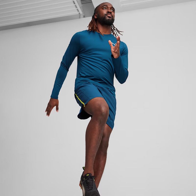 Férfi PUMA Run Cloudspun kék  futó hosszú ujjú 4